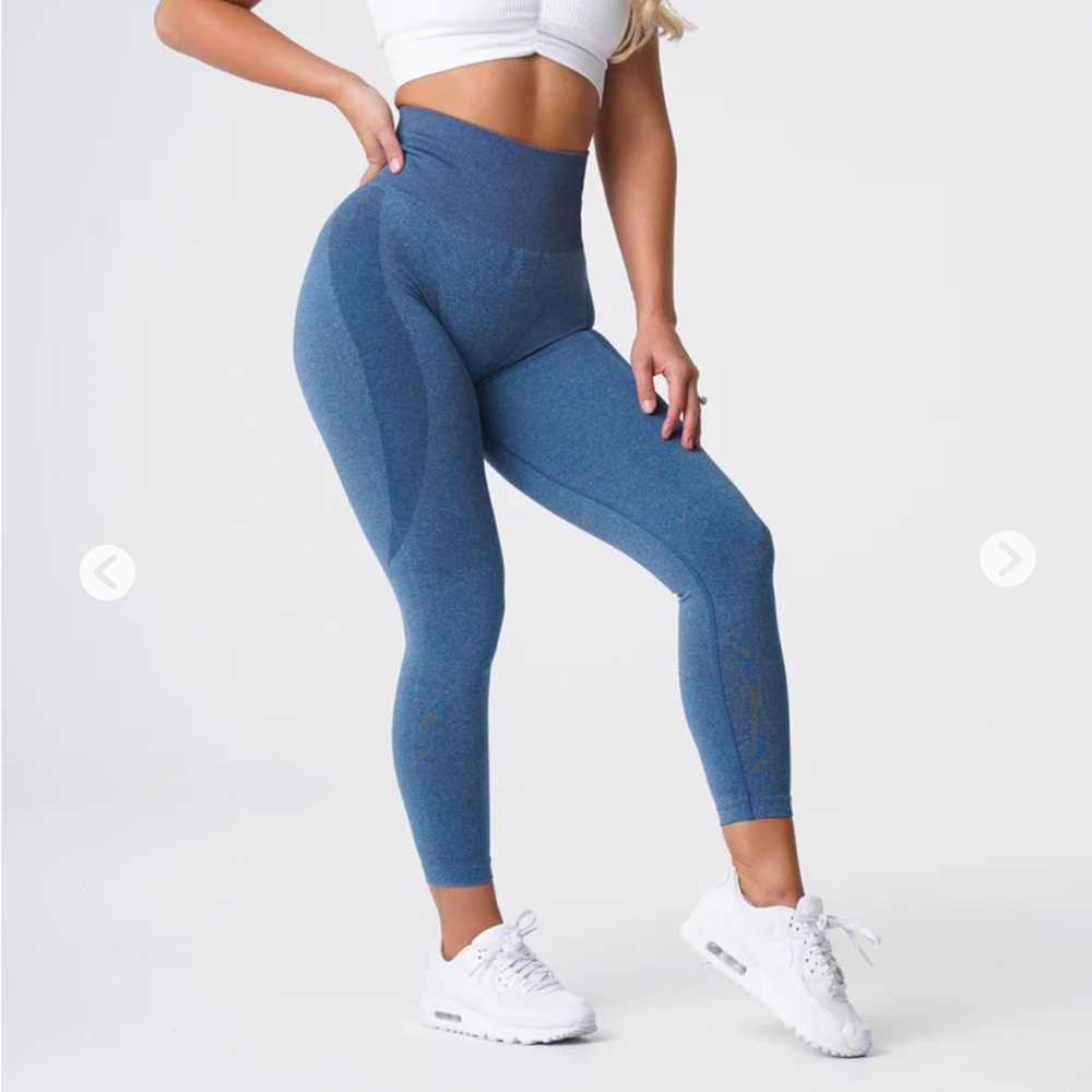 NVGTN Slate blue contour leggings